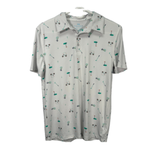Rorie‎ Whelan Golf Carts Polo T-shirt XXL